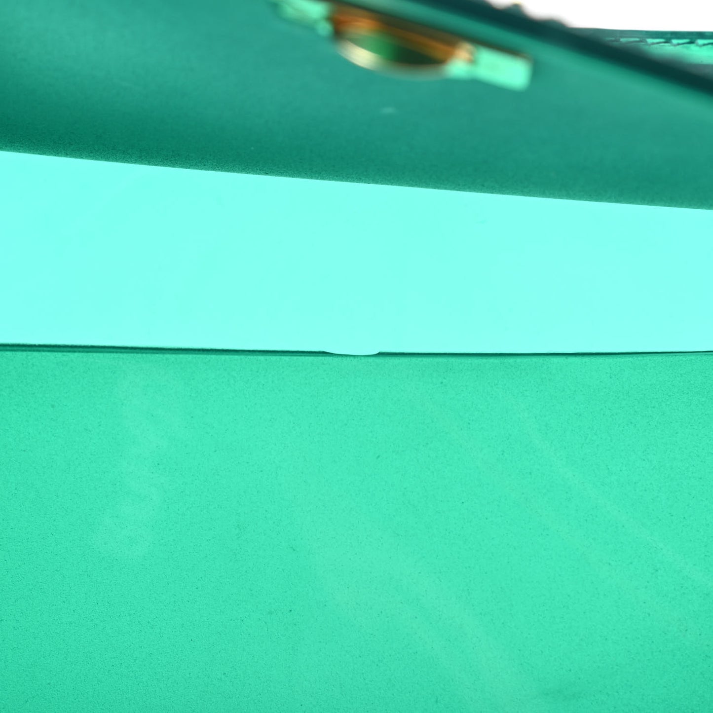 Rubber Semi Transparent Miss Sicily Satchel Verde