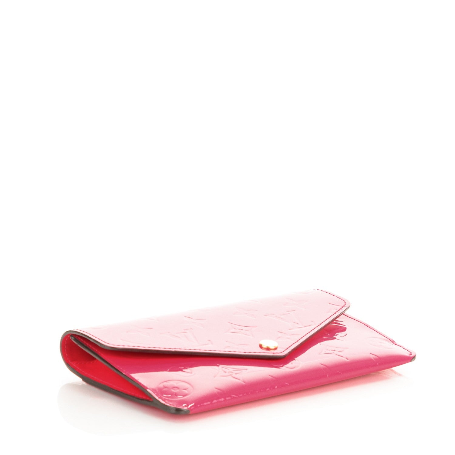 Louis Vuitton Vernis Jeanne Wallet Hot Pink 4 of 7