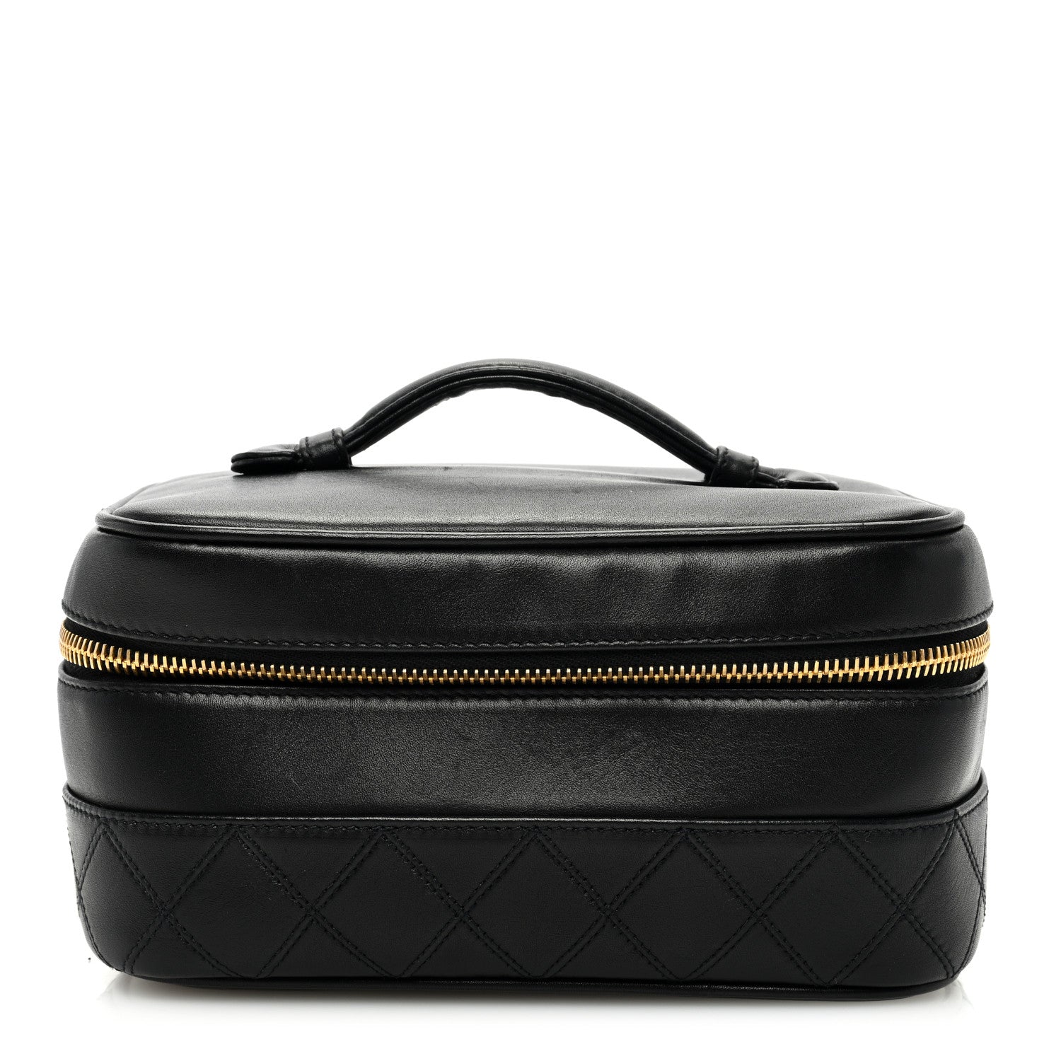 Chanel Lambskin Vanity Cosmetic Case Black 1 of 8