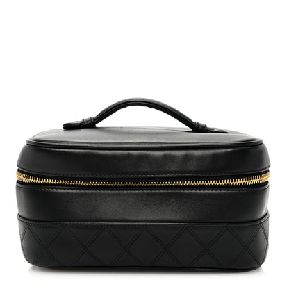 Chanel Lambskin Vanity Cosmetic Case Black 1 of 8