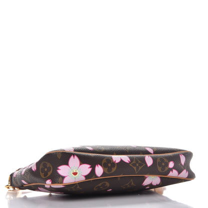 Louis Vuitton Monogram Cherry Blossom Pochette Accessories Brown 4 of 9