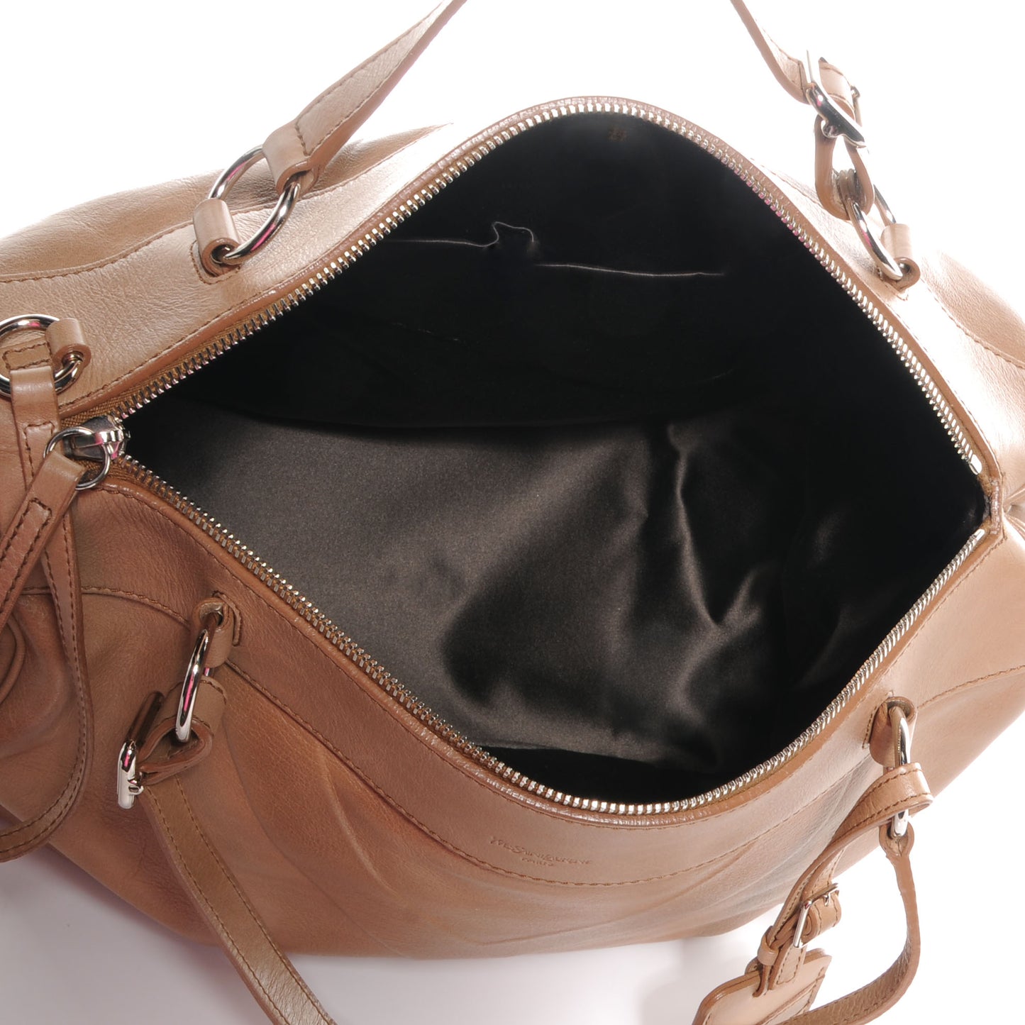 Calfskin Y Bowler Camel
