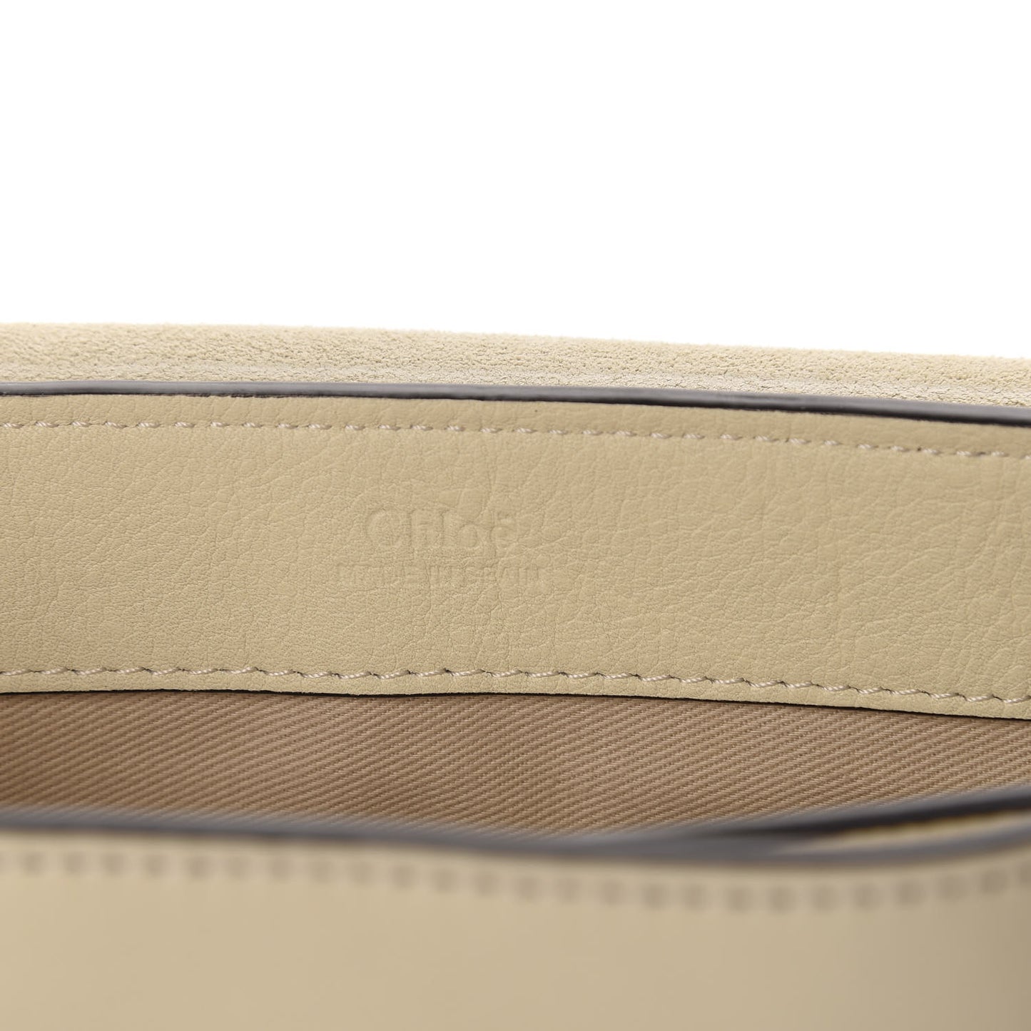 Calfskin Mini Faye Day Shoulder Bag Off White