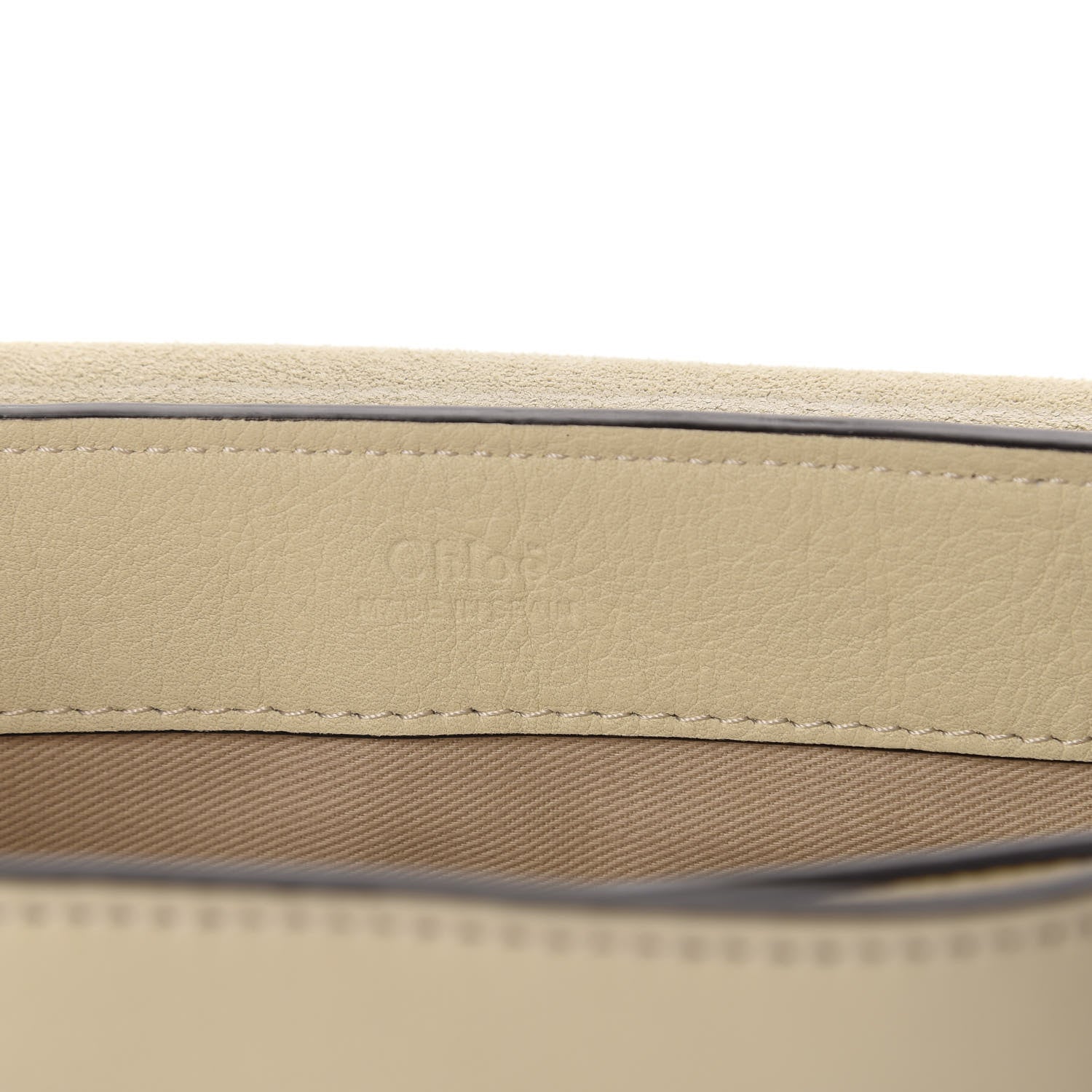 Chloe Calfskin Mini Faye Day Shoulder Bag Off White 9 of 11