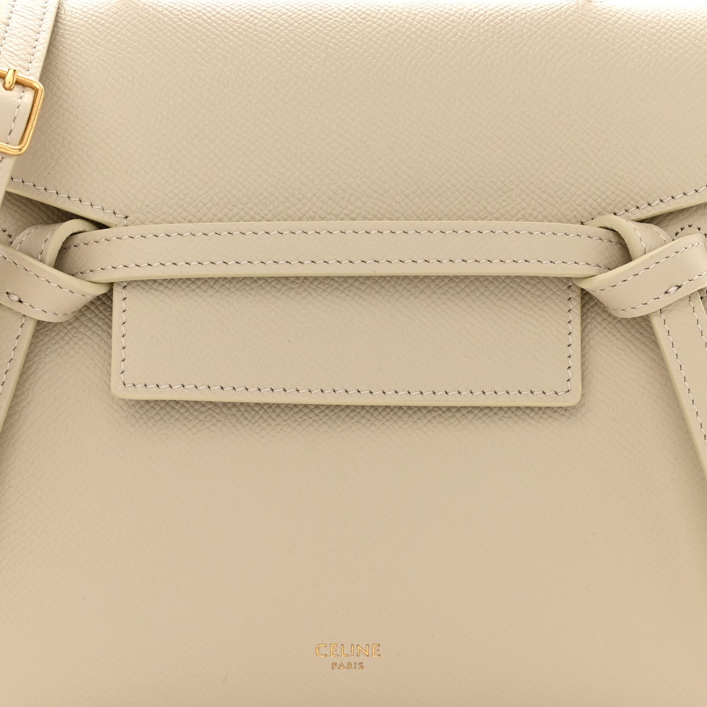 Grained Calfskin Nano Belt Bag Linen