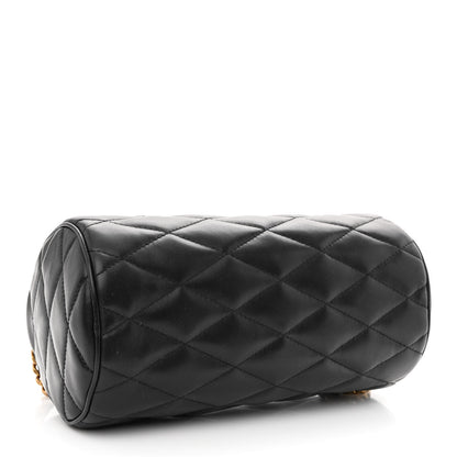 Saint Laurent Lambskin Monogram Small Sade Tube Bag Black 4 of 10