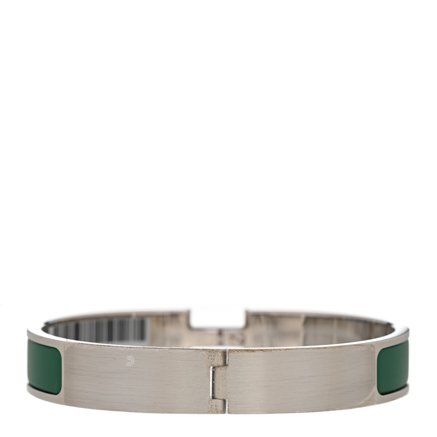 Hermes Narrow Enamel Clic Clac HH Bracelet GM Menthe 3 of 4