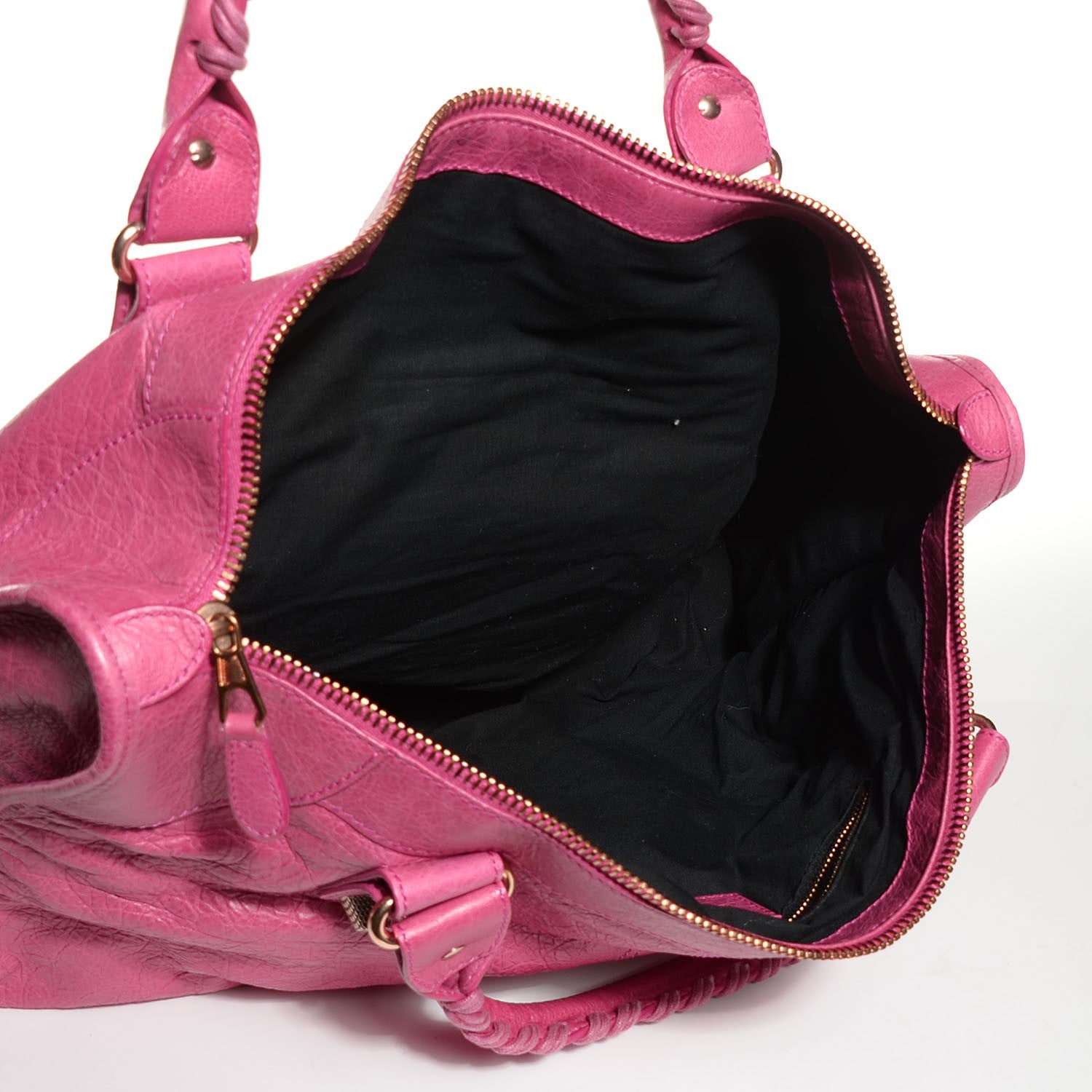 Balenciaga Agneau Giant 21 Rose Gold Hardware Work Cyclamen Fucsia 5 of 11
