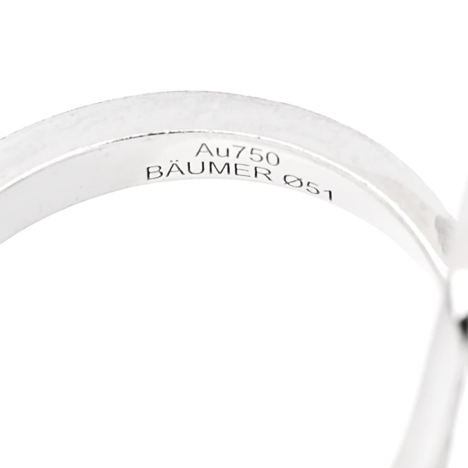 Chanel 18K White Gold Diamond Fil de Camelia Ring 51 5.75 6 of 7