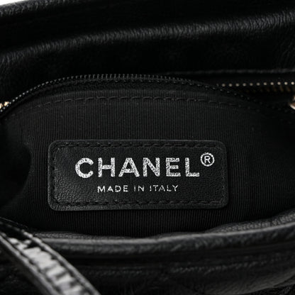 Chanel Patent Goatskin Quilted Small Gabrielle Hobo Black 6 of 9