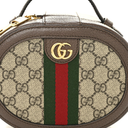 Gucci GG Supreme Monogram Web Ophidia Beats Headphones Case Beige New Acero 7 of 9
