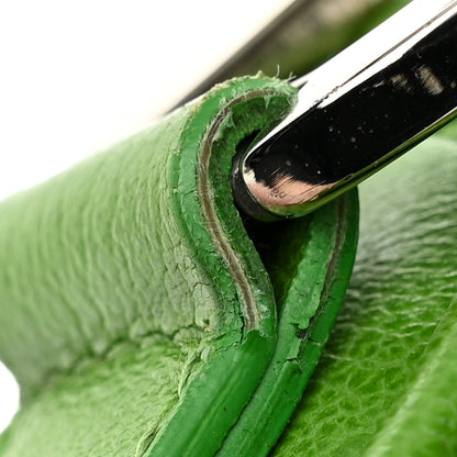 Christian Dior Shiny Goatskin Saddle Bag Green 14 of 18