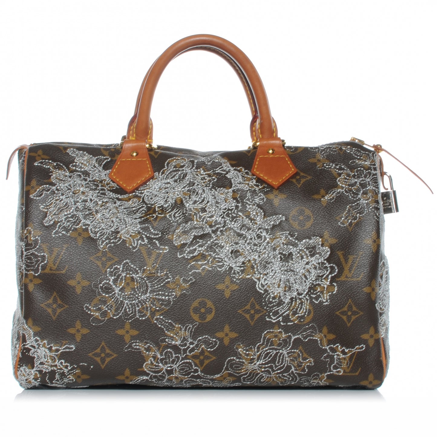 Monogram Dentelle Speedy 30 Silver