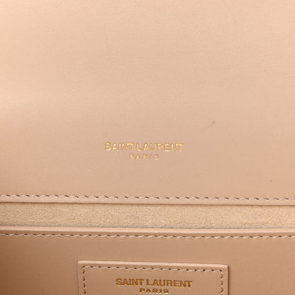 Saint Laurent Smooth Calfskin Medium Classic Monogram Kate Tassel Satchel Nude Powder 6 of 16
