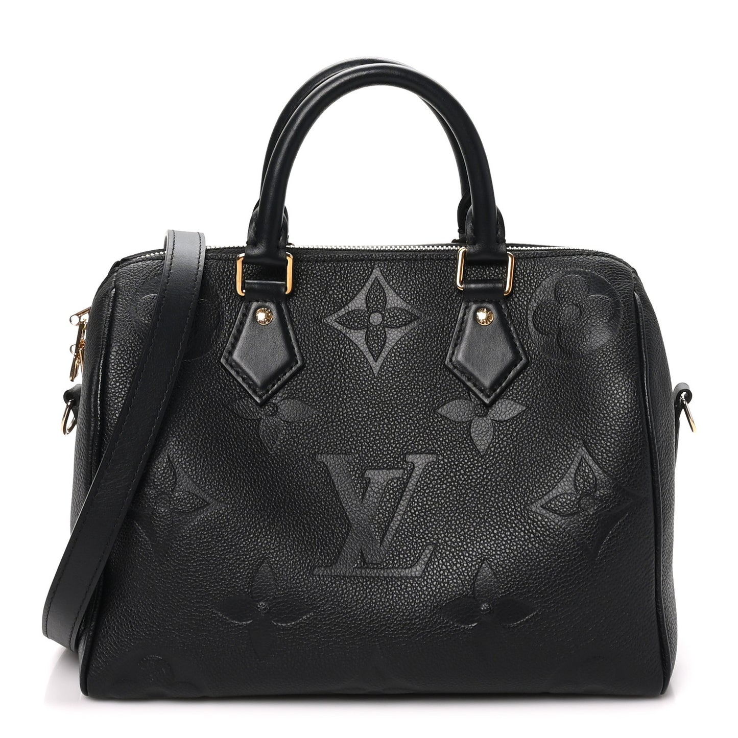 Empreinte Monogram Giant Speedy Bandouliere 25 Black