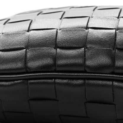 Bottega Veneta Calfskin Intrecciato Small Virgule Black 10 of 11