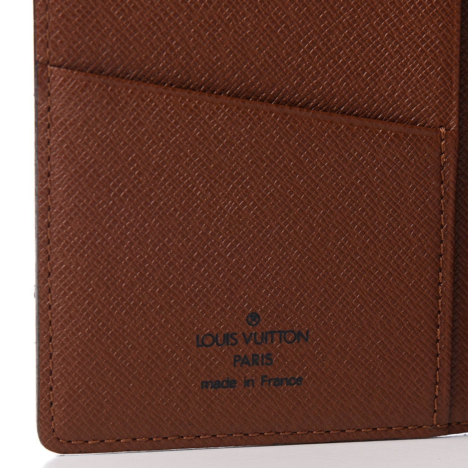Louis Vuitton Monogram Porte Valeurs Checkbook Wallet 7 of 8