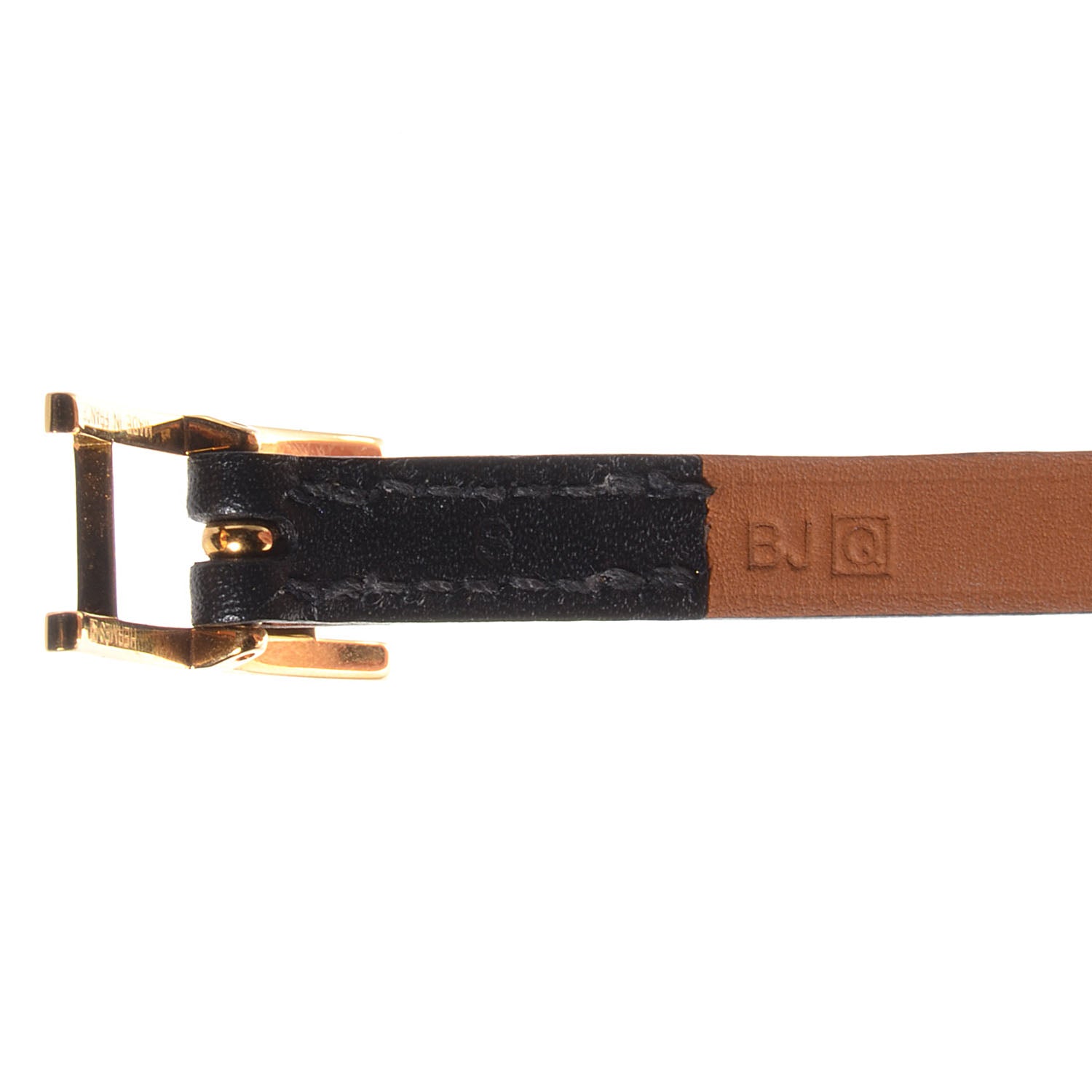 Hermes Chamonix Hapi 3 GM Triple Tour Wrap Bracelet Black 4 of 6