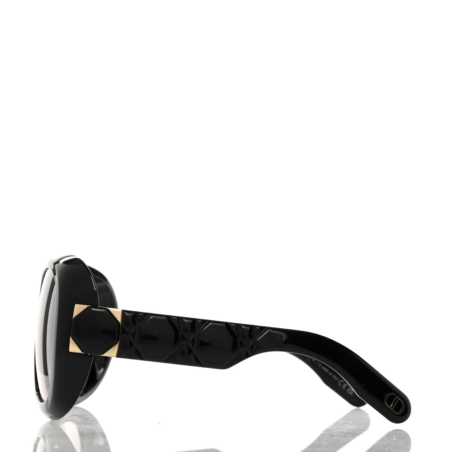 Christian Dior Acetate Cannage Lady 95.22 Sunglasses Black 3 of 10