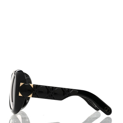 Christian Dior Acetate Cannage Lady 95.22 Sunglasses Black 3 of 10