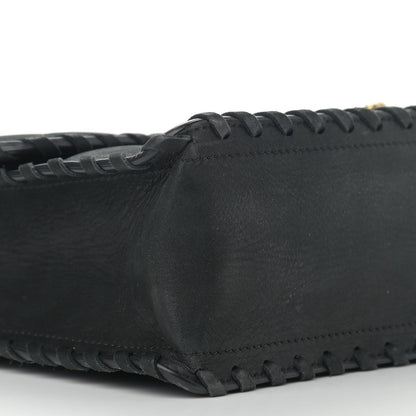 Chanel Iridescent Calfskin Jumbo Happy Stitch Flap Black 9 of 10