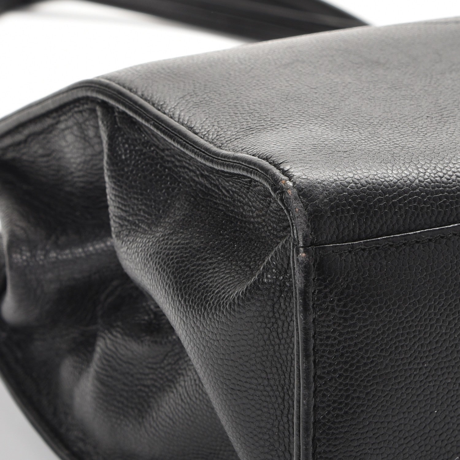 Chanel Caviar CC Shoulder Bag Black 12 of 15