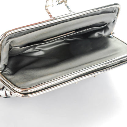 Chanel Crackled Calfskin CC Mix Frame Clutch Bronze 5 of 8