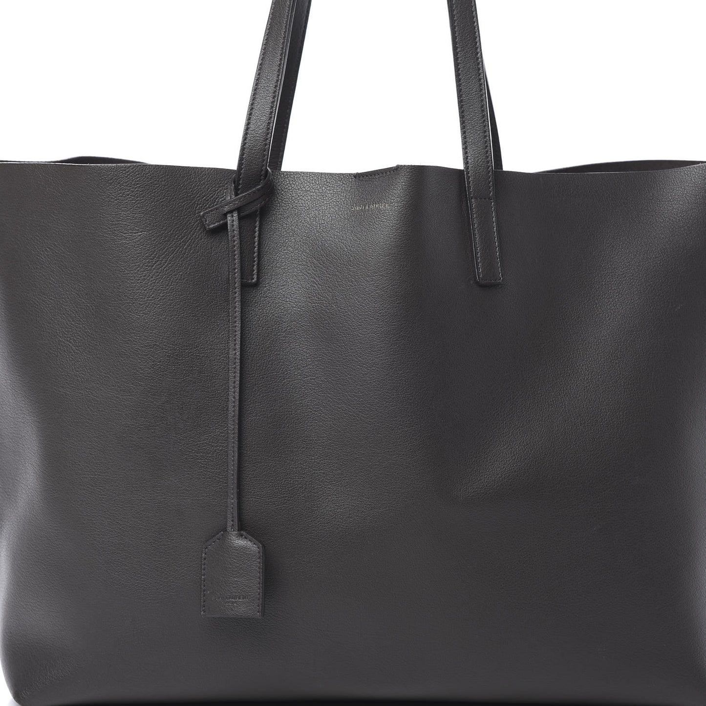 Calfskin Large Shopping Tote Dark Grey