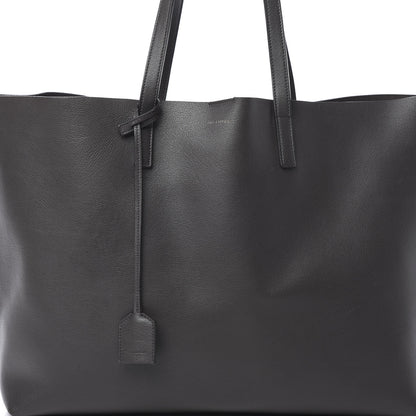 Saint Laurent Calfskin Large Shopping Tote Dark Grey 9 of 18