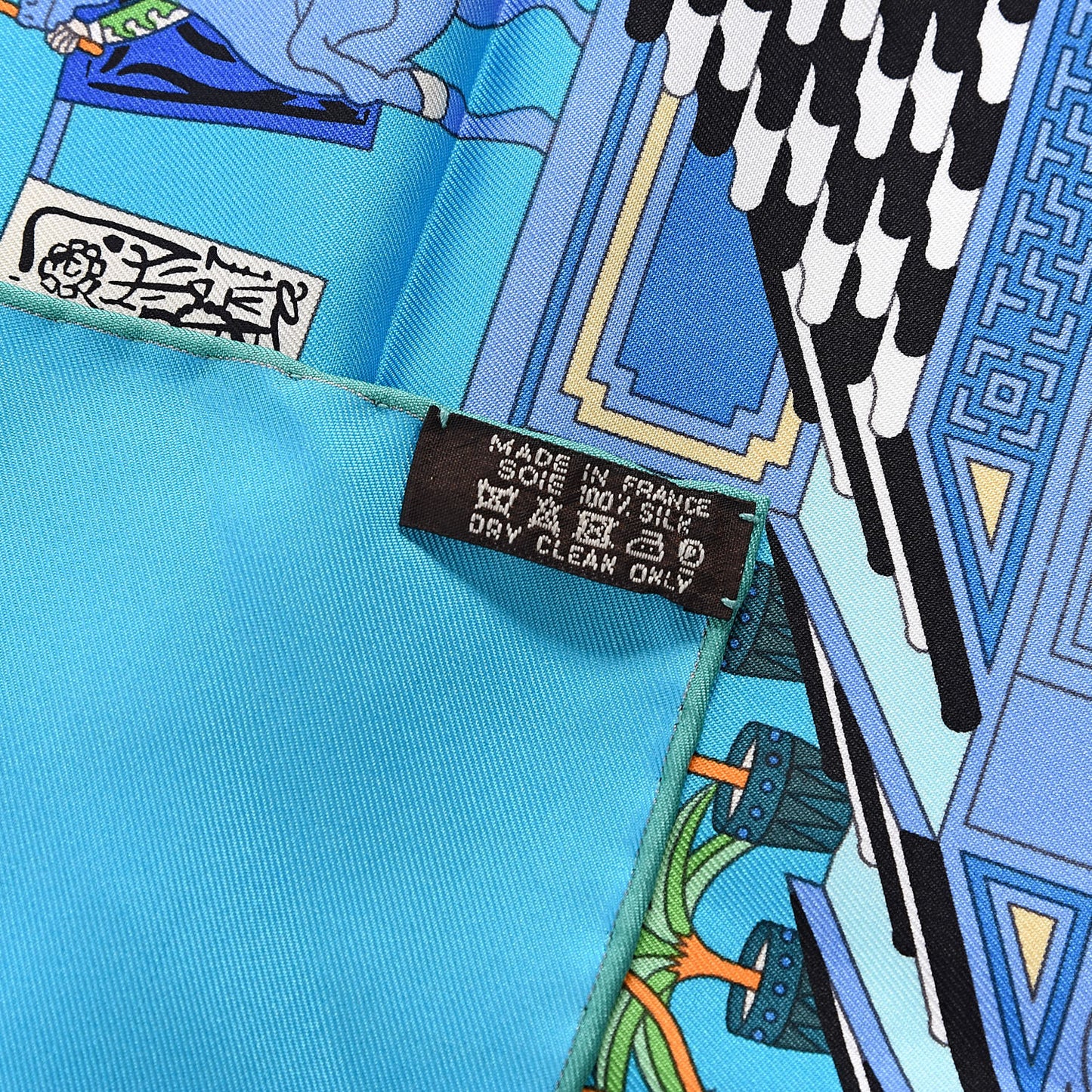 Silk La Maizeon Des Carres Scarf 90