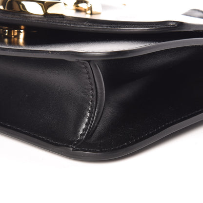 Chloe Calfskin Suede C Clutch With Chain Black 9 of 10
