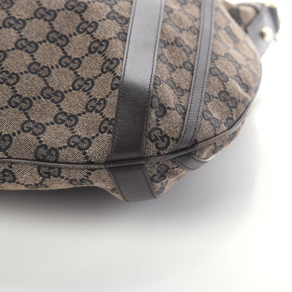 Gucci Monogram Medium Abbey Convertible Tote Dark Brown 10 of 10