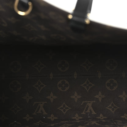 Louis Vuitton X FORNASETTI Calfskin Architettura Onthego MM Black White 5 of 9
