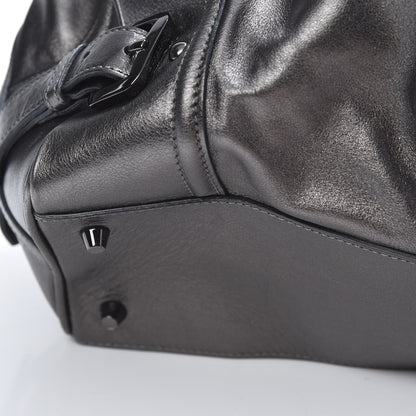 Burberry Metallic Calfskin Shoulder Bag Anthracite 13 of 13