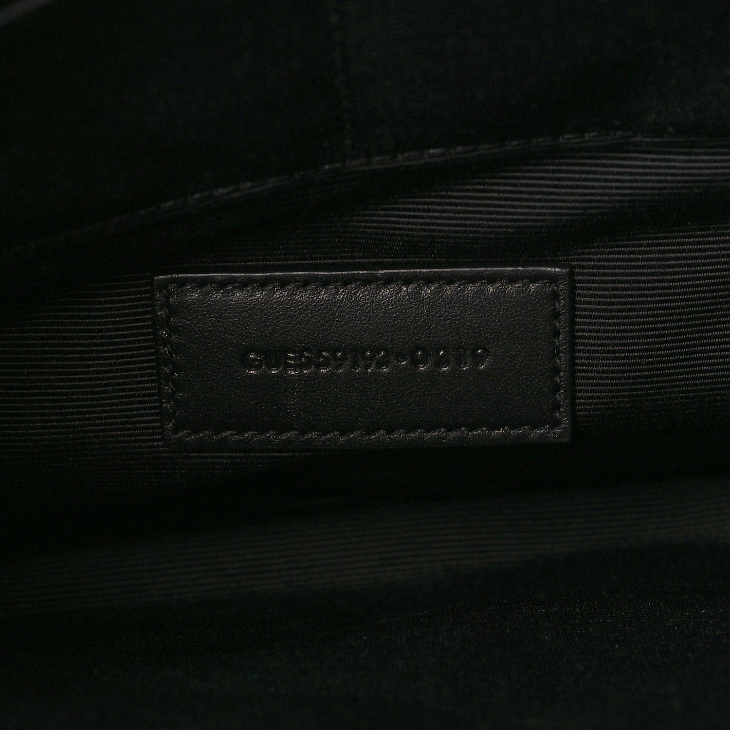 Saint Laurent Calfskin Matelasse Monogram Cassandre Tablet Pouch Black 7 of 7