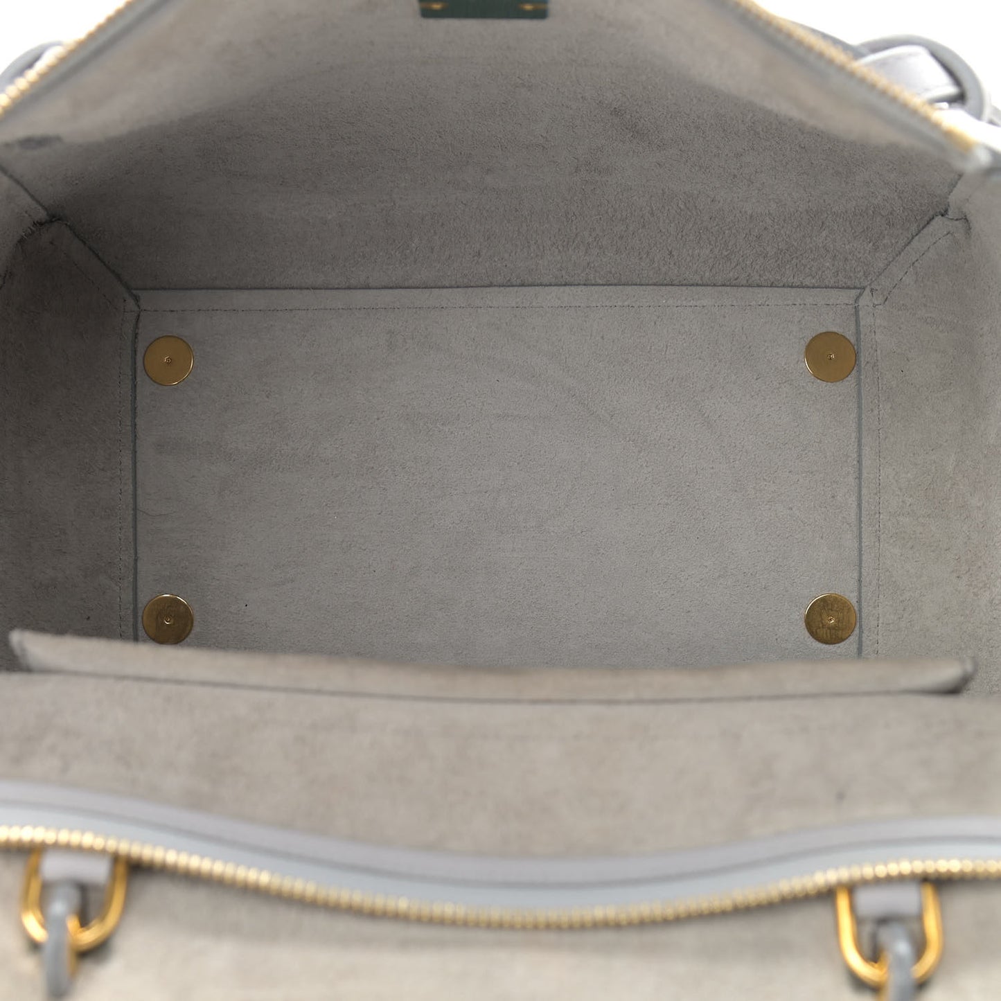 Grained Calfskin Micro Belt Bag Cloud