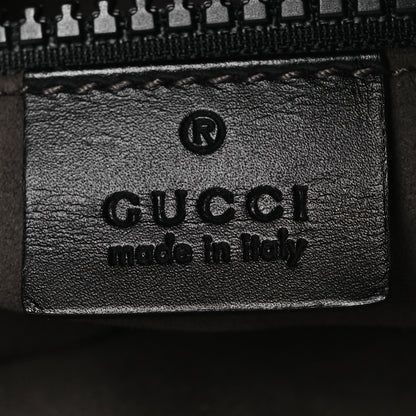 Gucci GG Supreme Monogram Flat Messenger Bag Black 5 of 13