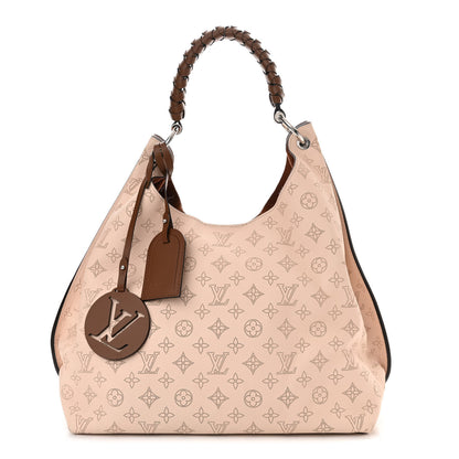 Louis Vuitton Mahina Carmel Hobo Creme 1 of 14