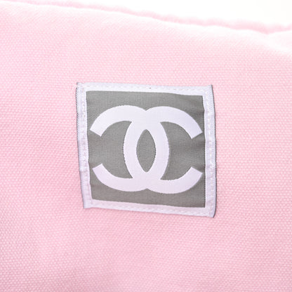 Chanel Terry Cotton CC Beach Tote Towel Set Pink 7 of 11