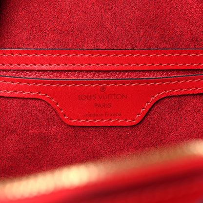 Louis Vuitton Epi Mabillon Backpack Castillan Red 6 of 13