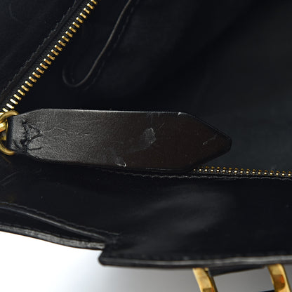 Burberry House Check Bridle Calfskin Kent Bag Black 8 of 20