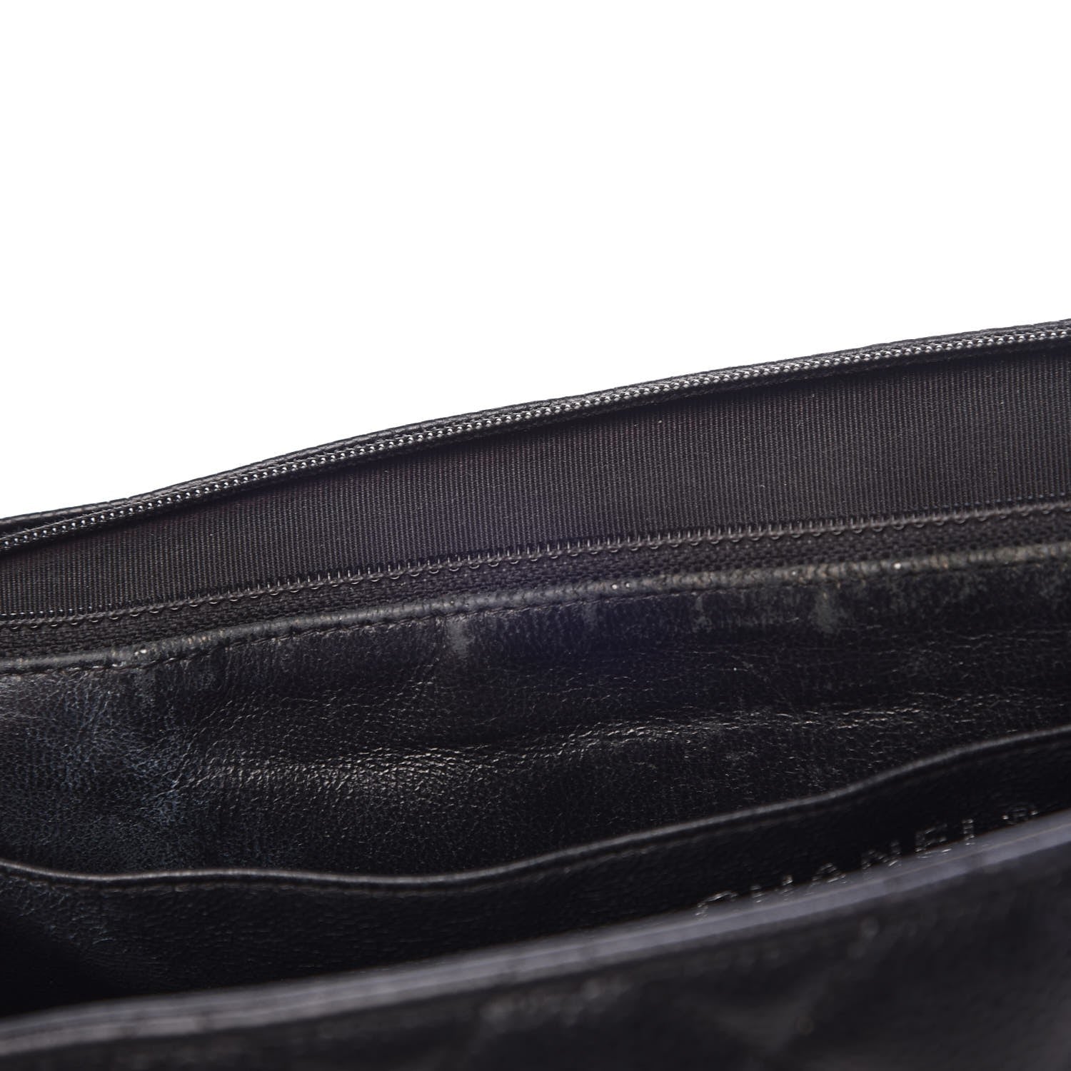 Chanel Caviar Quilted Jumbo Single Flap Black 9 of 18