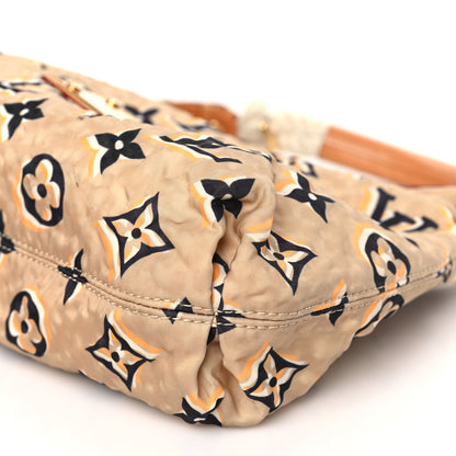 Louis Vuitton Nylon Monogram Cruise Bulles PM Beige 7 of 7