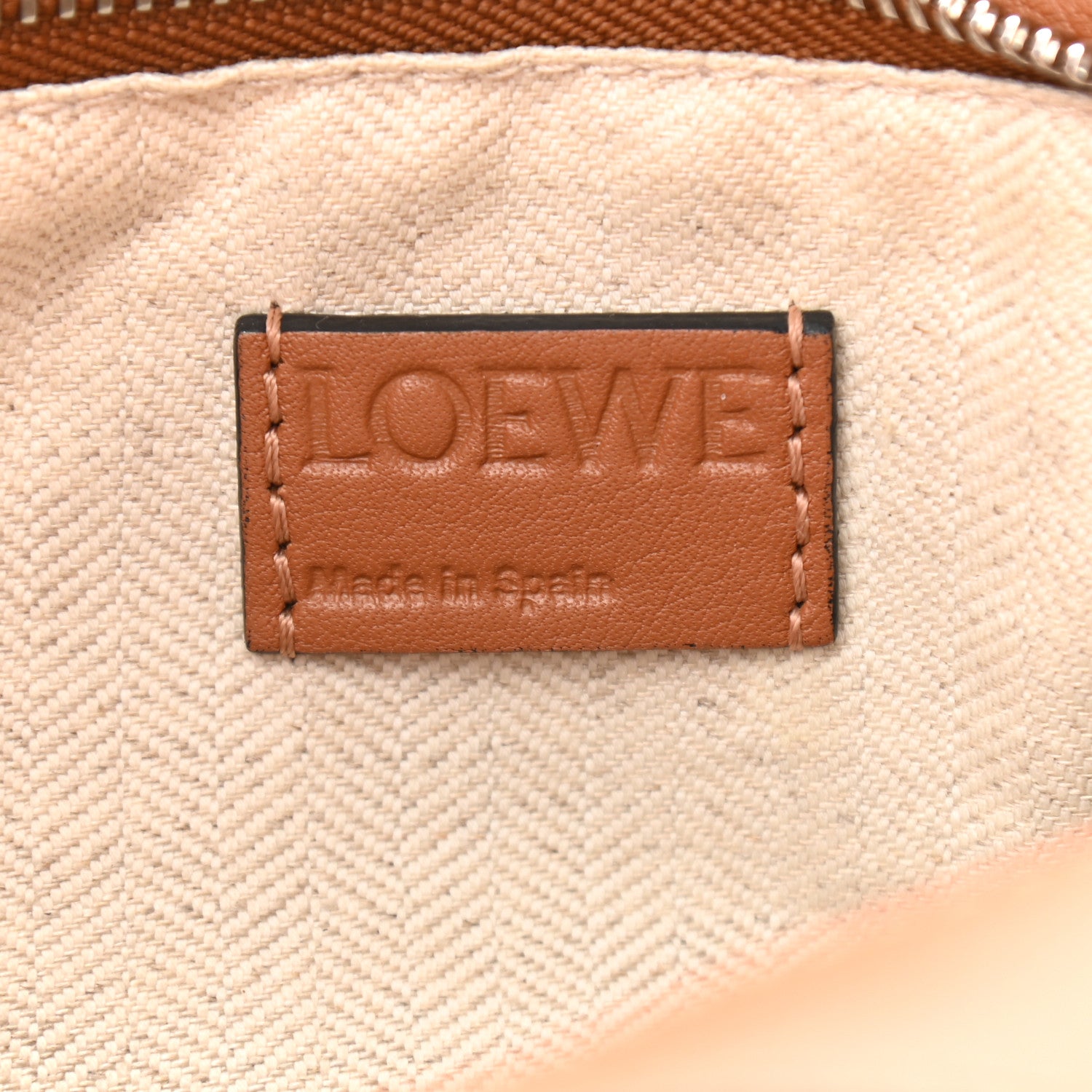 Loewe Calfskin Small Puzzle Bag Tan 6 of 9