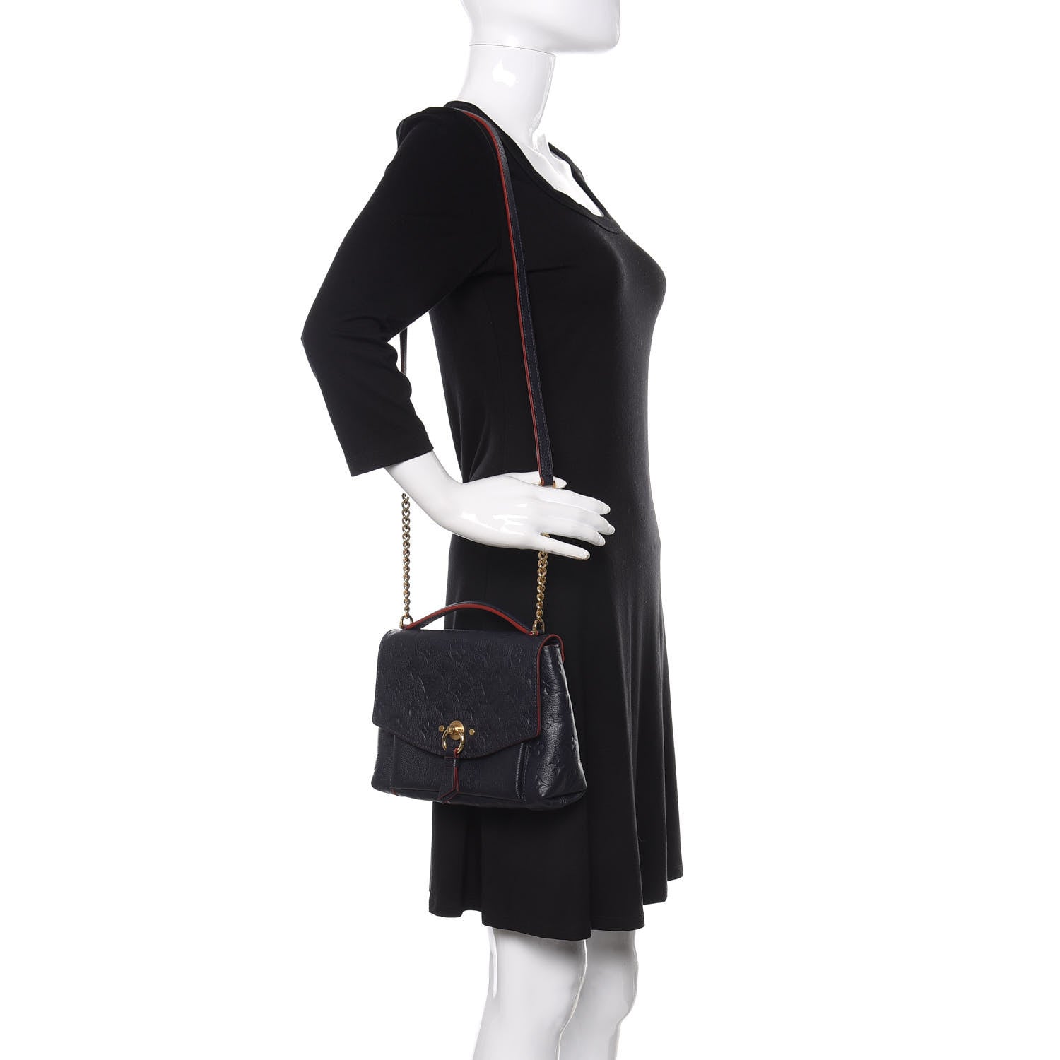 Louis Vuitton Empreinte Blanche BB Marine Rouge 2 of 12