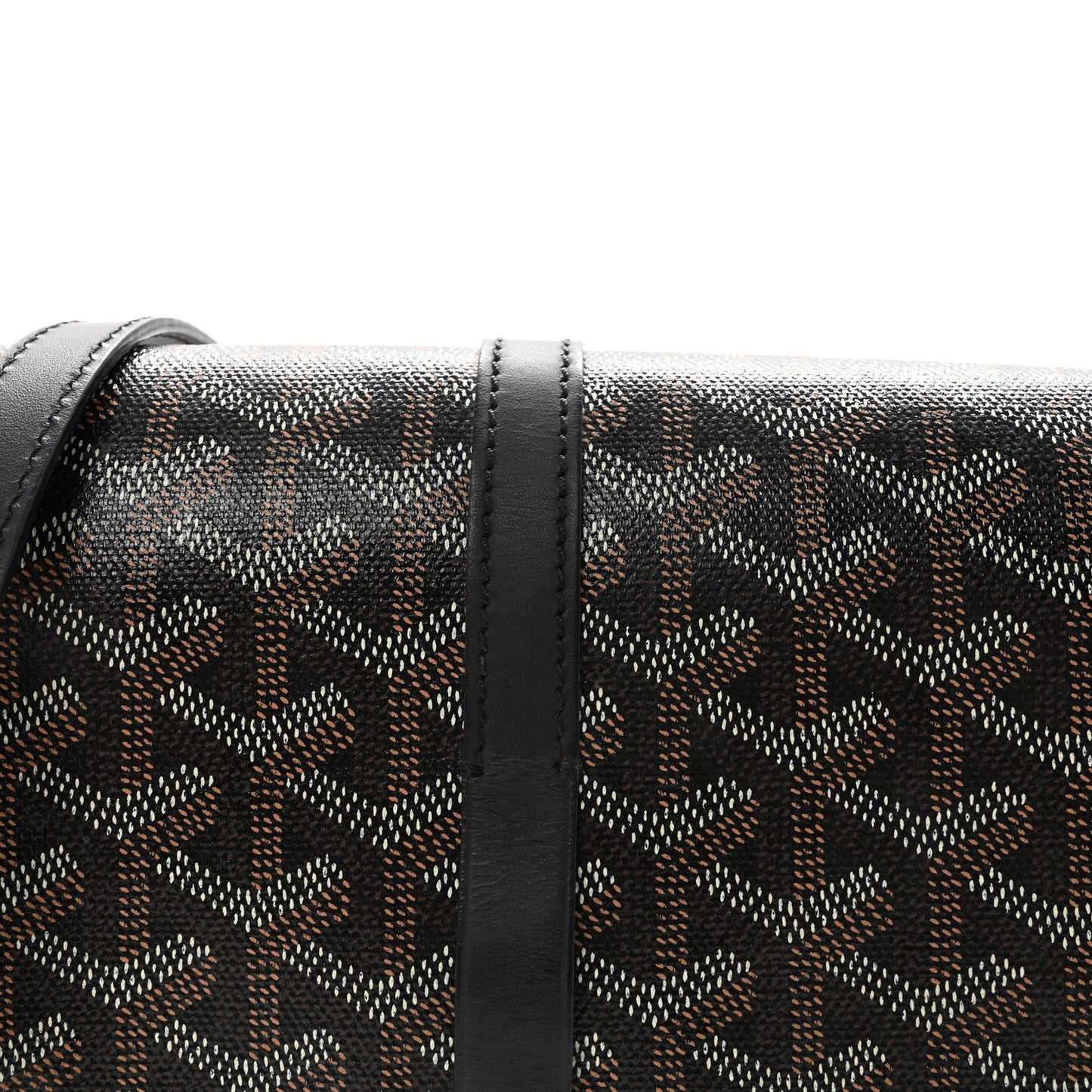 Goyardine Belvedere II PM Messenger Bag Black