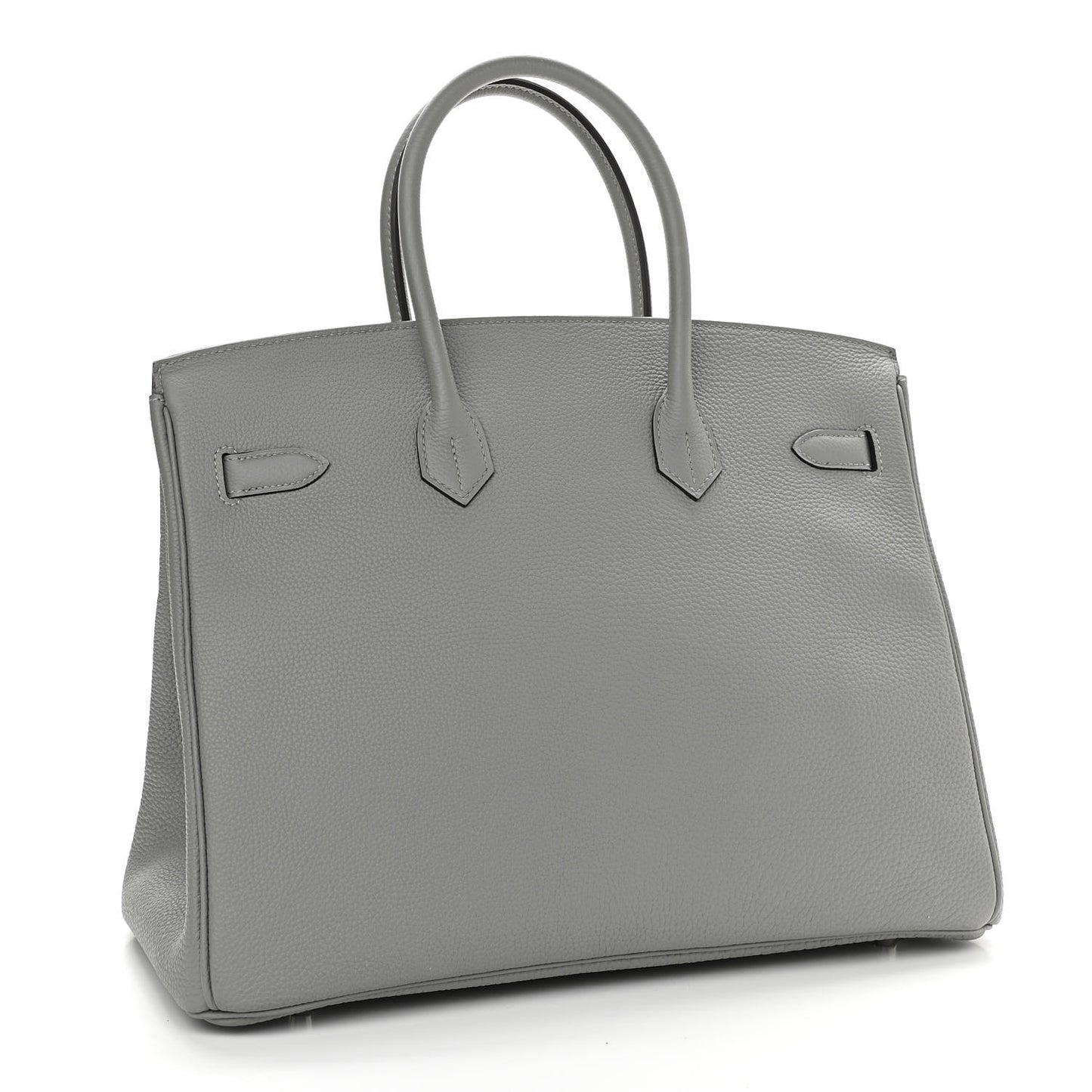 Togo Bi-Color Birkin 35 Gris Mouette Bleu Agate