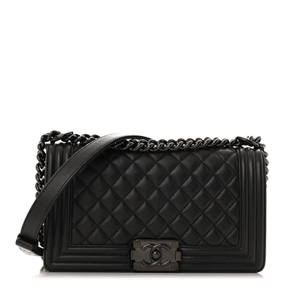 Chanel Caviar Quilted Medium Boy Flap So Black 1 of 13