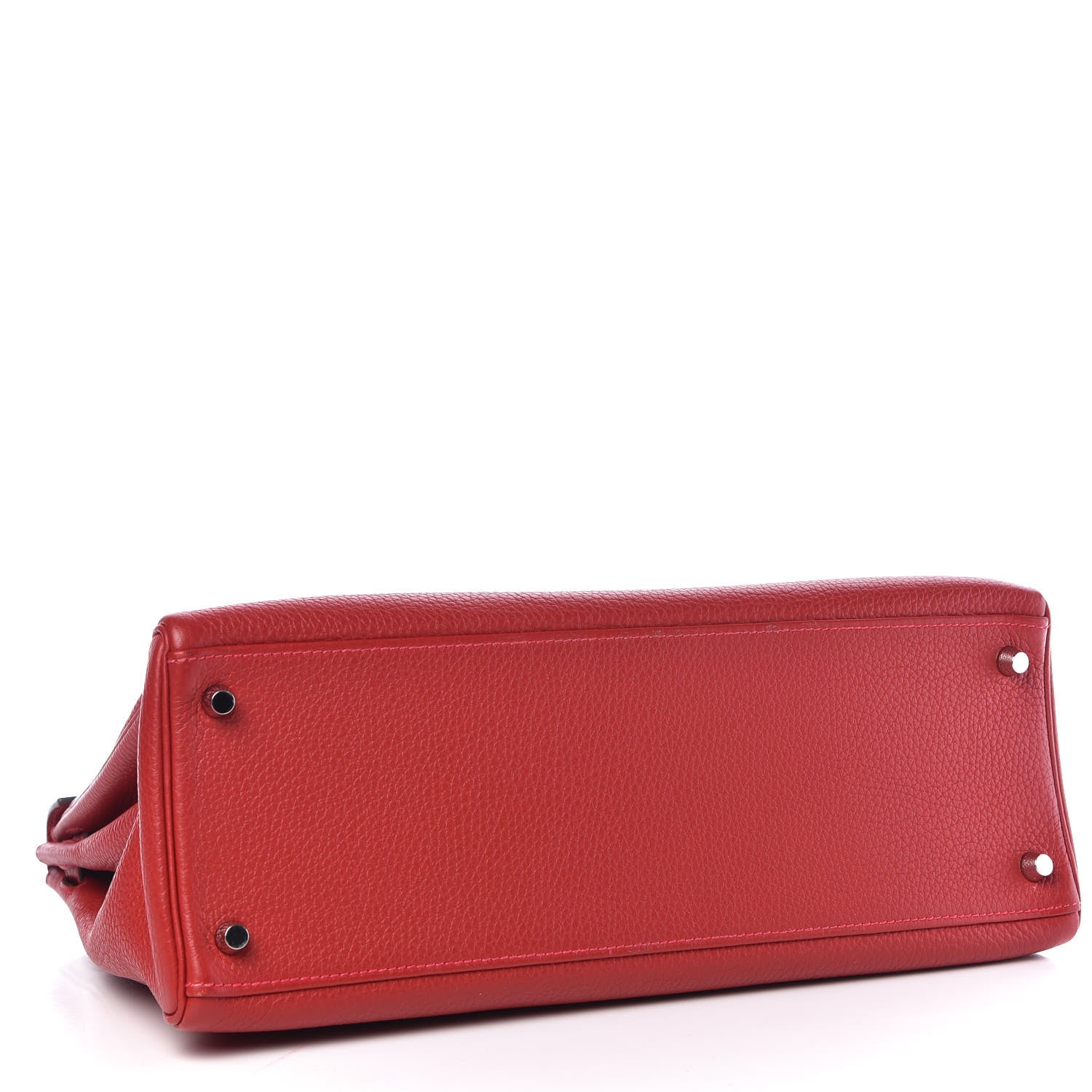 Hermes Togo Kelly Retourne 35 Rouge Casaque 5 of 37