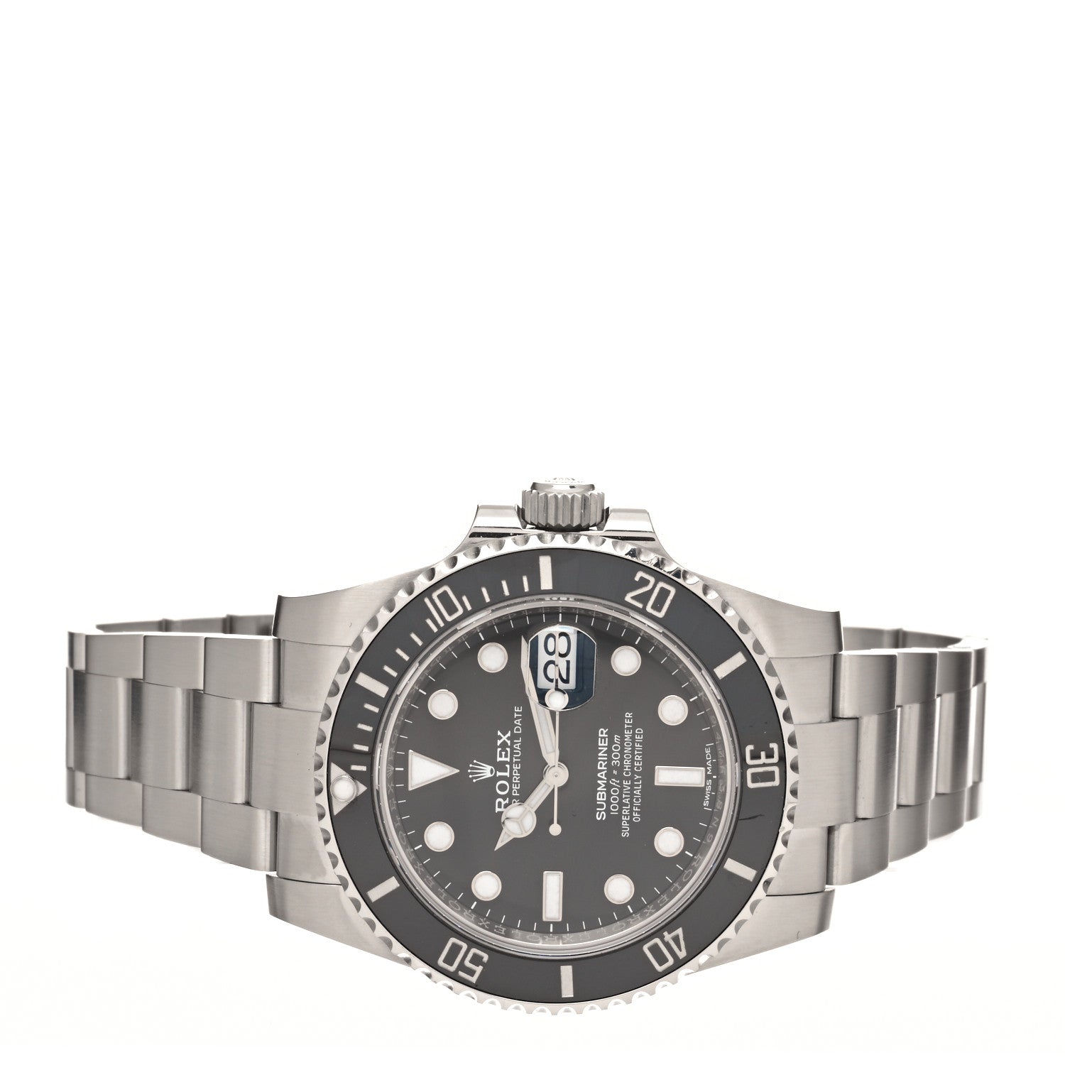 Rolex Stainless Steel 40mm Oyster Perpetual Submariner Date Watch Black 116610LN 2 of 5